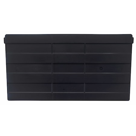 Quantum Storage Systems Divider for Hulk Container, Black, 6 PK CRDUS957